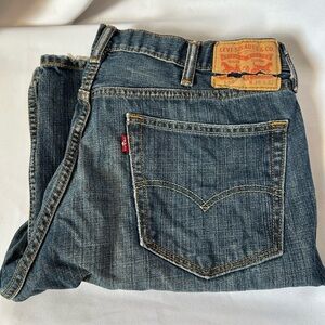 Levi's Classic 559 Blue Relaxed Jeans 38 x 32